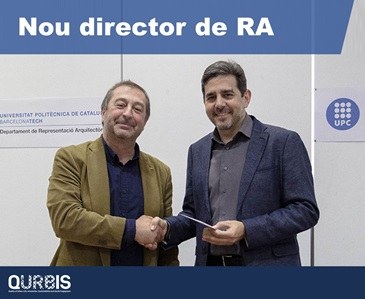 Nou director del Departament de Representació Arquitectònica