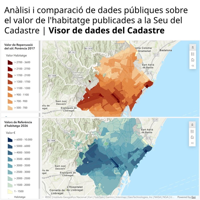 Visor de dades del Cadastre